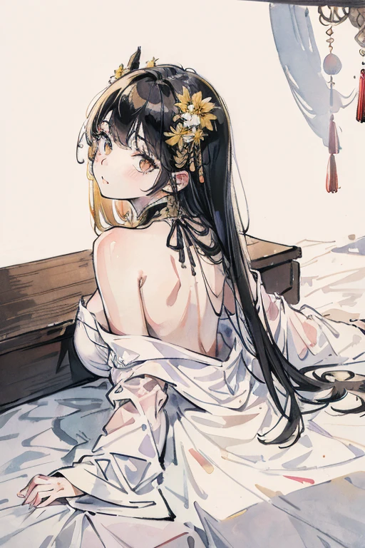 Naked girl sexy pose