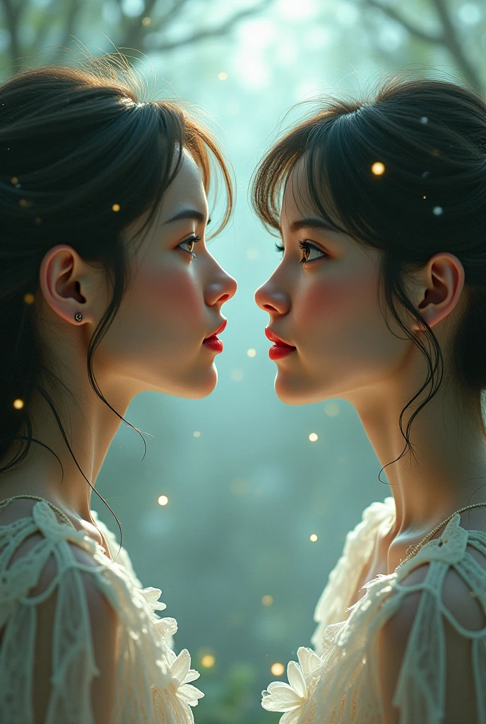 Girls with a voice in the boy's head