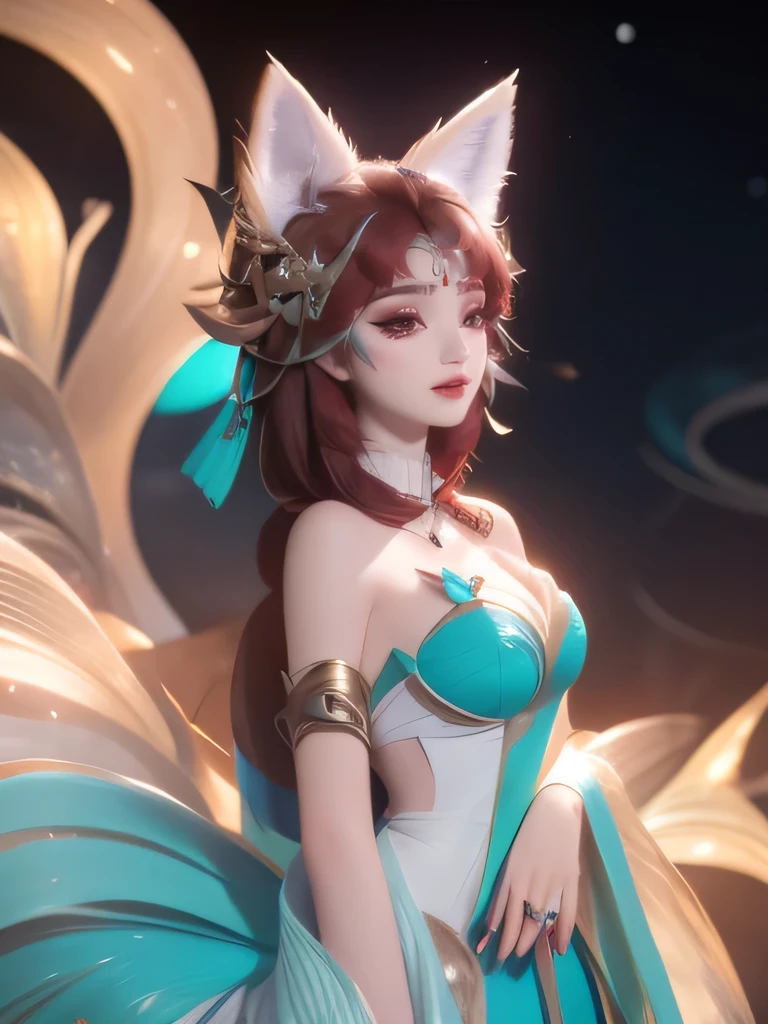 Ahri, ((((single person)))), ((((single girl)))), close up shot, fur, ((full body dress)), ((upper body focus)), highly detailed face, (well defined face details), ((detailed eyes)), (((perfect hands))), (((perfect fingers))), (((complete fingers))), (((chinese aesthetics))), (((chinese aesthetic background))), (chinese wooden structures in the background), ((red flames)), ((((8k ultra HD)))), (red theme color scheme), ((((high quality photo)))), ((((extremely detailed)))), (photo realistic:1.2)