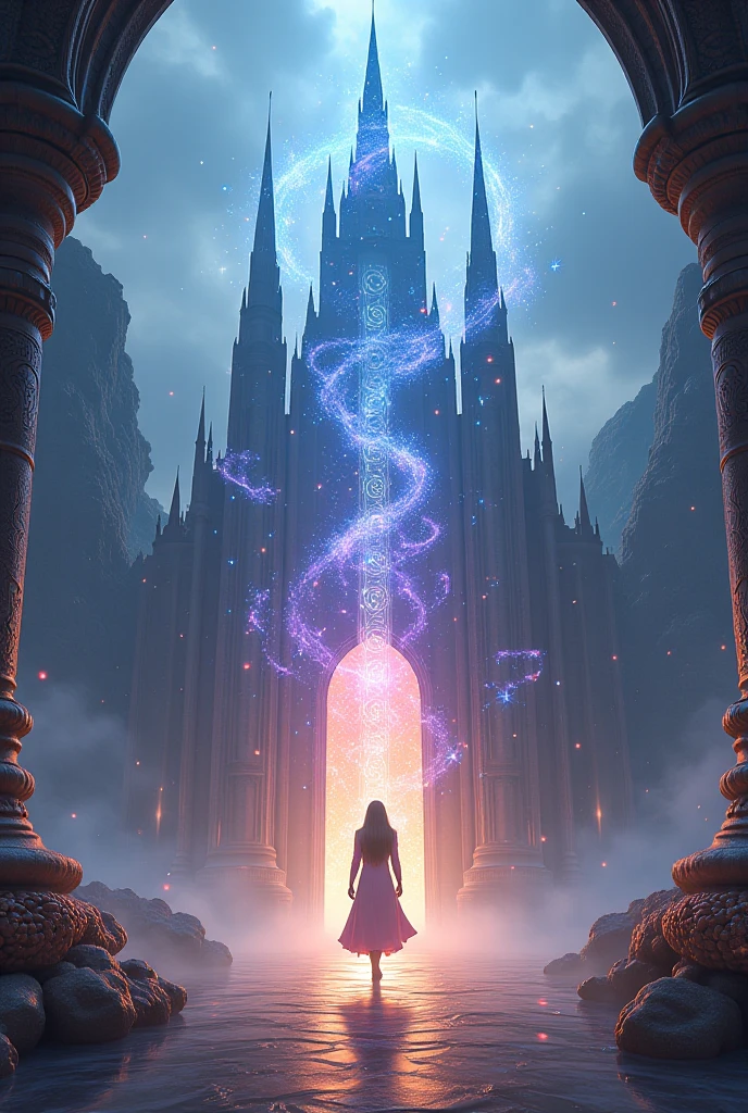 Zarkish and Eshaal arriving at their nazra academy