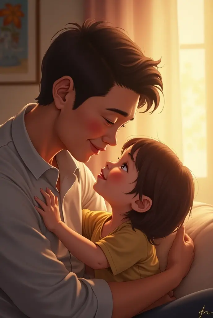 father and daughter