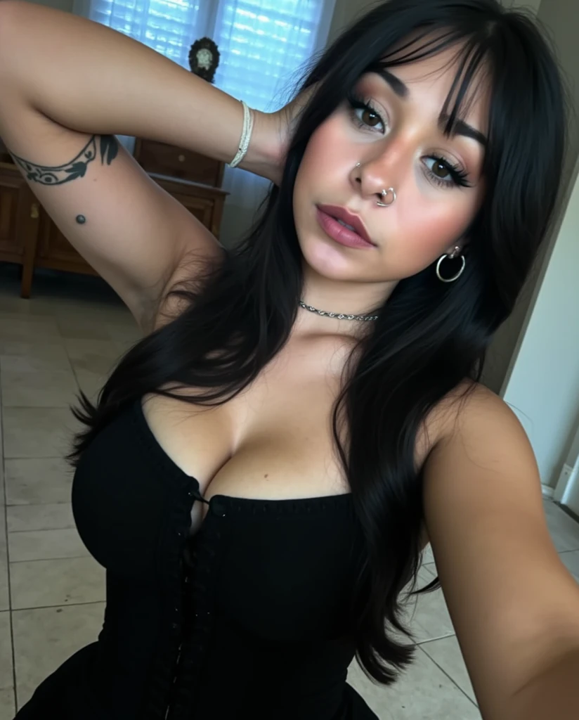 (ultra realisitic) , (best qualityer) , (textura ultra realisitic) , image of a very beautiful and attractive woman with big breasts (detalhes ultra realisitics)