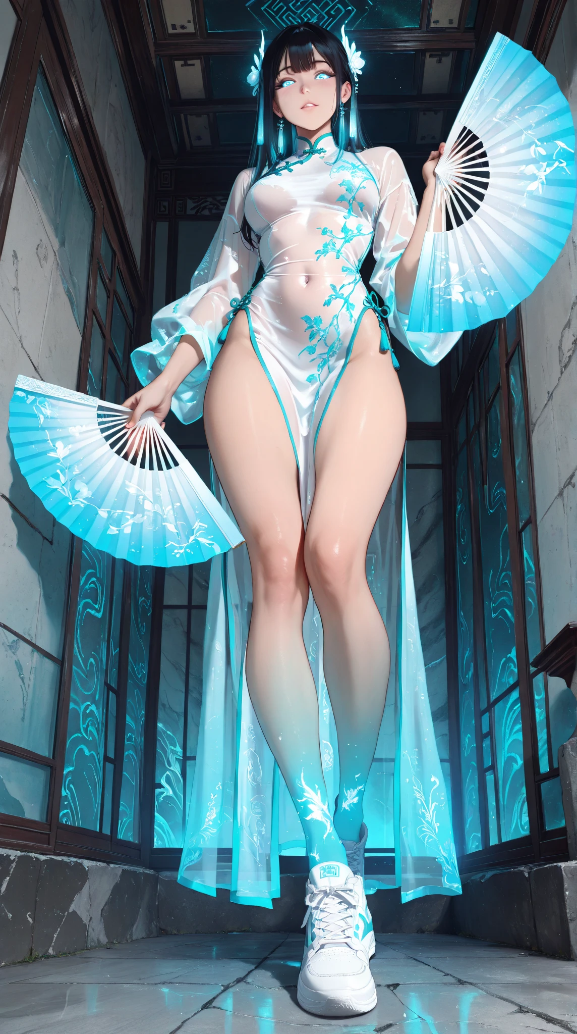 Masterpiece, Wonderful, Night, Full Moon, Woman, Front, Sitting on the Bed, Legs Open, Legs Open, Legs Spread, Mature Woman, Chinese Style, Ancient China, Sister, Royal Sister, Cold Face, Expressionless, Silver-White Long-Haired Woman, Big Breasts, Legs Open, Light Pink Lips, Calm, Intellectual, Three Bands, Gray Eyes, Assassin, Short Knife, Flower Ball Background, Walking Street View, Full Body Naked, All Body Naked, Nude, Transparent, Transparent, Transparent, See Breasts, See Pussy, Full Body Bare, Slippery, The whole body is transparent, transparent, pure transparent