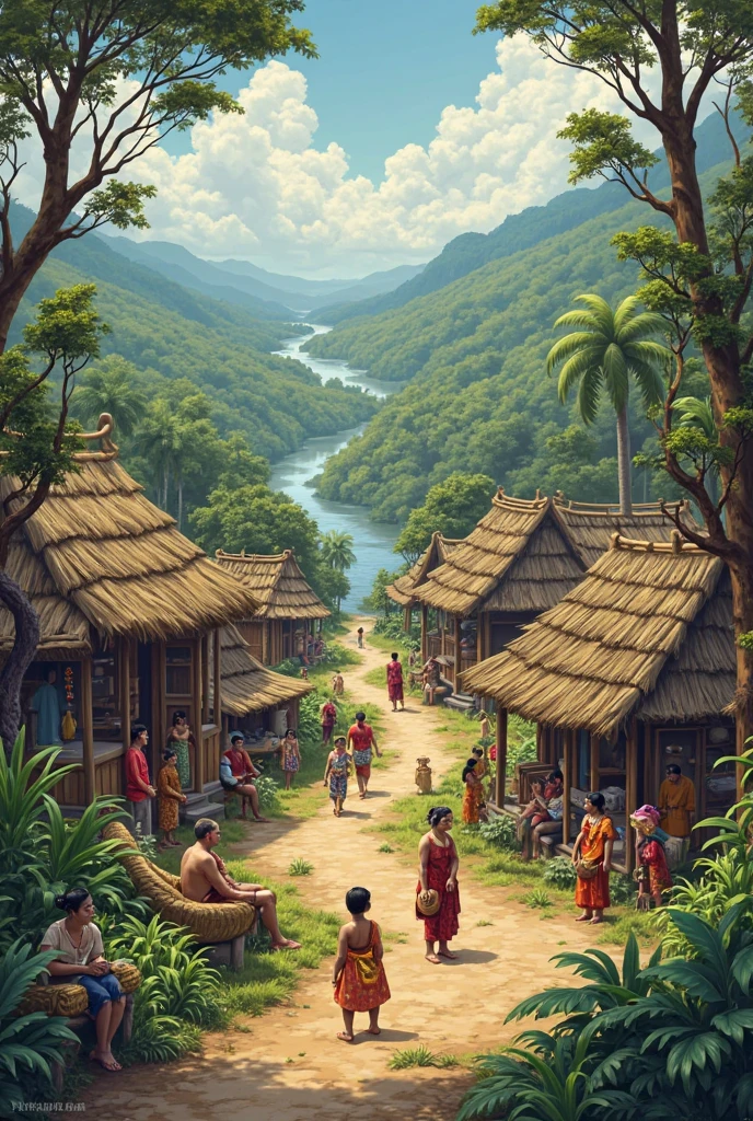 more than wares or ornaments of the Kadazan hamlet