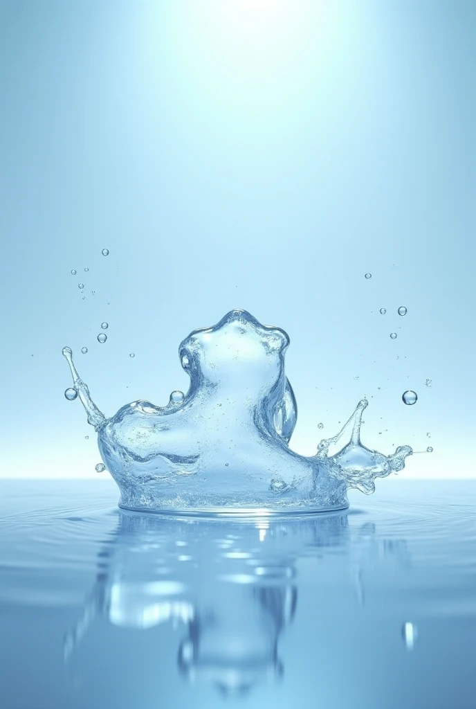 background yellow splash liquid blue color gel realistic 4k  