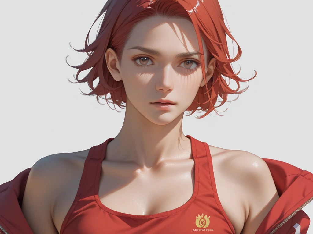 Mitsubishi Lancer 10, painted in the Itashi style in red and gold, It has a drawing of the character Zero or Two from the anime Sweet in Frank1