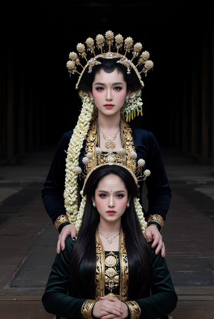Thai rai and women wearing Thai rai dresses beautiful woman This sexy man is a Naga. A young man who He is the serpent of the future world. Beautiful girl wearing a swimsuit Some water is real Looks like a Japanese person, good-looking man, Thai-like appearance, very good figure, young woman, beautiful, very good figure. Every detail is realistic. Standing very far apart stand completely apart