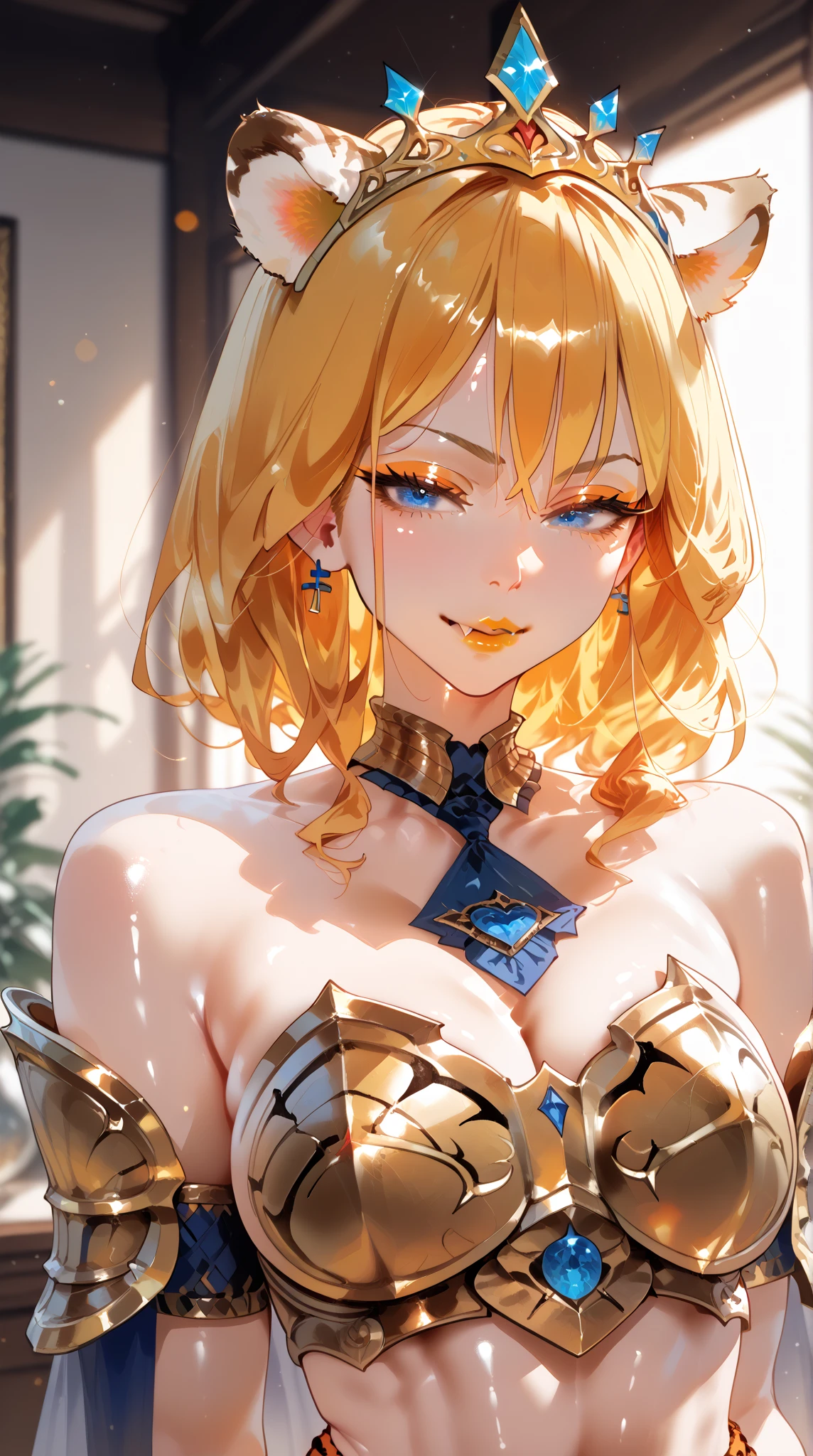 (Cinematic Lighting, UHD, Retina, Masterpiece, Accurate, Anatomically Correct, Textured Skin, Super Detail, High Detail, High Quality, High Quality, Award-Award-Standing, Best Quality, High Resolution, 8K, Sunny Weather, A Female Bust with Clear Facial Features.) ）