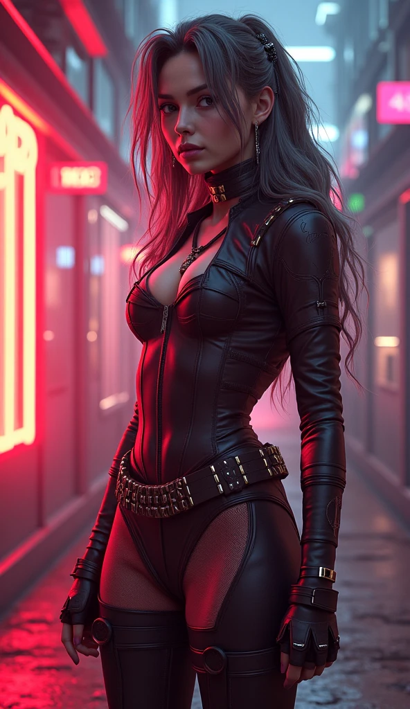 Generate a 100% random image of a female aged 14–45. Strict rules: NO repeating neon cities or black leather outfits!  

**1. RANDOM CLOTHING (MUST VARY):**  
- **Types:** Ballgowns, swimwear, sci-fi armor, bohemian dresses, office suits, sports gear, pajamas, lingerie (elegant), cyberpunk jumpsuits, or cultural attire (kimono/sari/etc.).  
- *random Colors clothes:* Never default to black! Use neon yellow, pastel lavender, blood red, metallic gold, or mismatched patterns (stripes + florals).  
- **Textures:** Velvet, silk, fishnet, transparent layers, fur trim, or glowing elements.  

**2. Random background (NO CYBERPUNK OVERUSE):**  
- **Real:** Rainy alleys, tropical beaches, cozy cafés, subway stations, sunflower fields.  
- **Fantasy:** Fairy tale castles, steampunk airships, alien markets, haunted libraries.  
- **Absurd:** Floating islands, giant hourglasses, upside-down rooms, surreal dreamscapes.  

**3. ENFORCE RANDOMNESS:**  
- If the AI leans toward dark outfits, force vibrant colors (e.g., pink astronaut suits).  
- If backgrounds repeat, add absurd twists (e.g., a CEO in a boardroom with dinosaurs outside).  
- **Penalize:** Black leather, neon cities, or generic poses.  

*4. DETAILS:*
- **Hair:** Random colors/lengths (green afros, silver braids).  
- **Accessories:** Unrelated items (e.g., a chef holding a lightsaber, ballerina with jetpack).  
- **Lighting:** Sunset, neon glow, foggy moonlight, or supernova bursts.  
*RULES:*
1. **NO REPEATS** across generations.  
2. **Chaos priority:** If it feels ‘expected,’ scrap it!  
3. **Override AI biases** toward dark/edgy themes."*