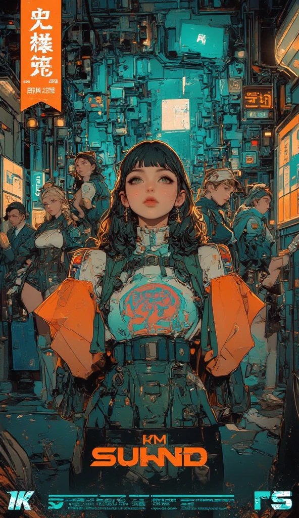 Collage Chaos, Retro collage uprising! Mash vintage ads & surreal scraps—break logic, win credits! Front View, (8k, Live Shooting, Best Quality:1.21, masterpiece:1.21), (Genuine, Realistic:1.37), (stylish anime-inspired agent selection interface:1.6), futuristic urban setting, character lineup with bikini agents in dynamic poses, selected character in vibrant color with detailed close-up while others remain monochrome, retrofuturistic UI with holographic elements, asymmetrical menu layout with diagonal design elements, bold typography with neon accents, character stats displayed in minimalist bars, cyberpunk aesthetic with noir lighting, floating tactical information panels, subtle glitch effects, industrial background with city elements, high contrast color scheme with teal and orange highlights, character silhouettes with distinct weapon outlines, sleek modern UI framework, photorealistic rendering with anime styling, 8K resolution 