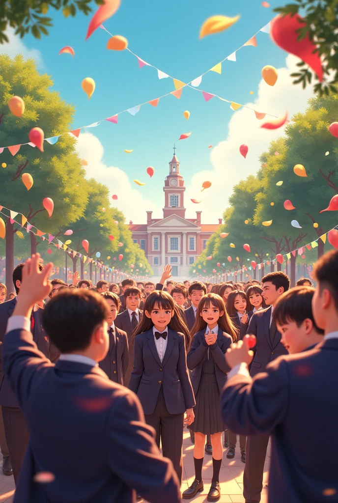 Creat a backgroun picture of "SSC Farewell 2025"