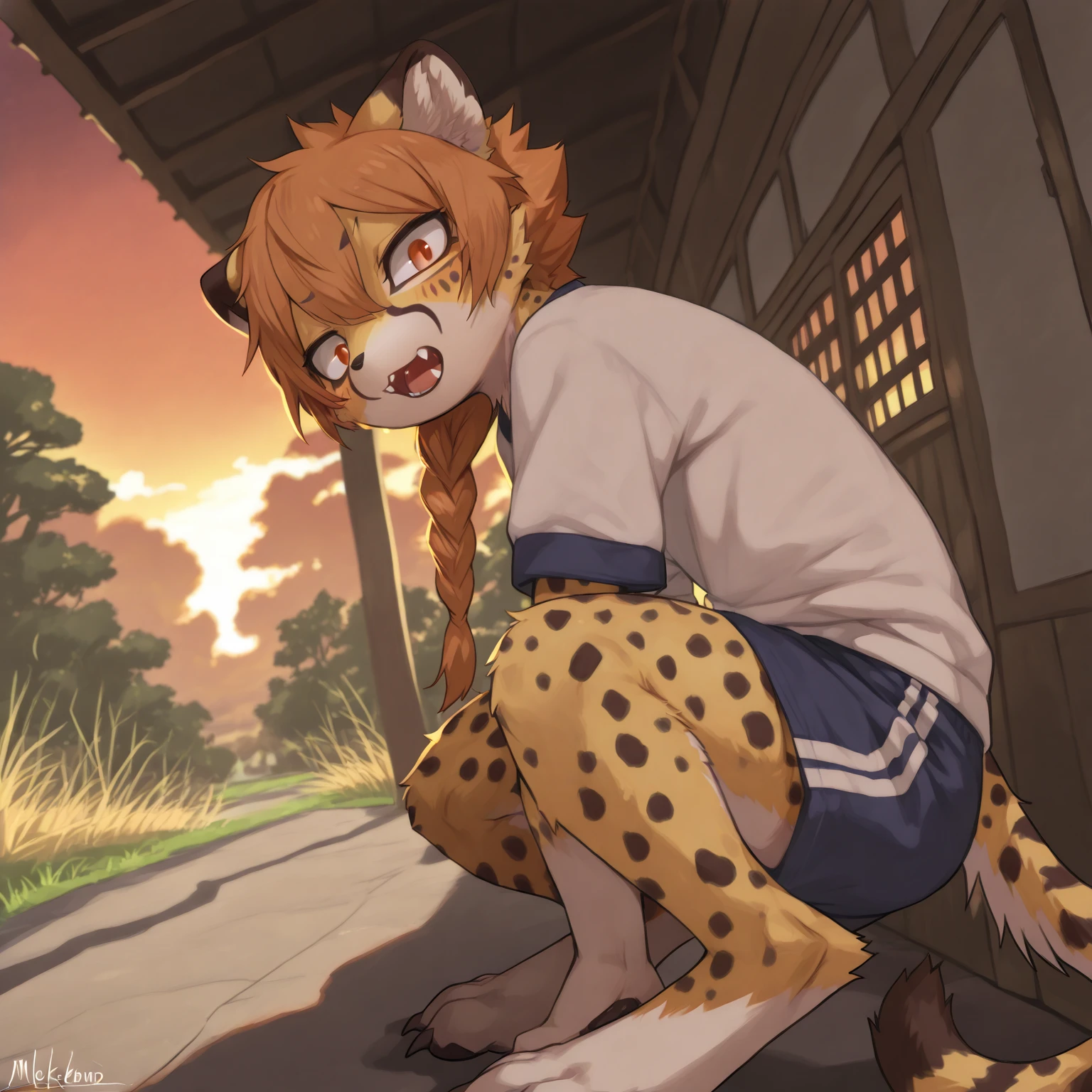 doggy style,vaginal penis,Are crying,Growlithe,pokemon,cum in pussy,furry,kemono,cute,non-humans, no-hair,Animal body