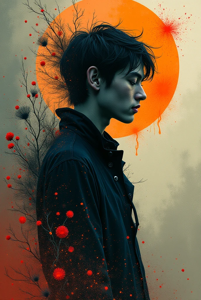 Create the musical album cover 