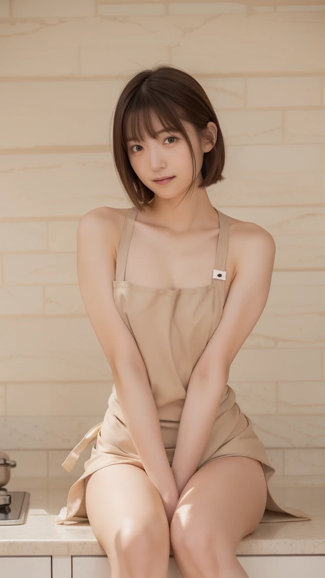 ((drooping eyes、Are standing、Medium Hair、服の上からでもわかるBig Breasts、Both hands are in front of the belly button、A photo of panties visible through a short polo shirt、Roll up your shirt with your hands、She is wearing a white polo shirt and luxurious white panties.、:1.4))、In the living room、Cream Hair Color、Her huge breasts are obvious even through her clothes...、Small earrings、Light brown hair color、:1.4））、Shiny Hair、Light beige hair color、Background Blur、Light brown hair、｛｛Cowgirl Shot｝｝、（（Close-up shot from the waist up、Big Breasts:1.4））、Big Breasts、にっこりsmile、服からでも分かるBig Breasts、Cowboy Shot、素敵なsmile、（（Revealing clothing））、Full body photo、ring、Tuck your hair behind one ear、Silver Necklace、smile、Caustics、Highly detailed photos、Big Breasts、Super no makeup、(8K、RAW Photos、Highest quality、masterpiece:1.2)、(Realistic、Realistic)、1 Girl、((Big Breastsショートヘア、Looking into the camera:1.4))、Hair blowing in the wind
