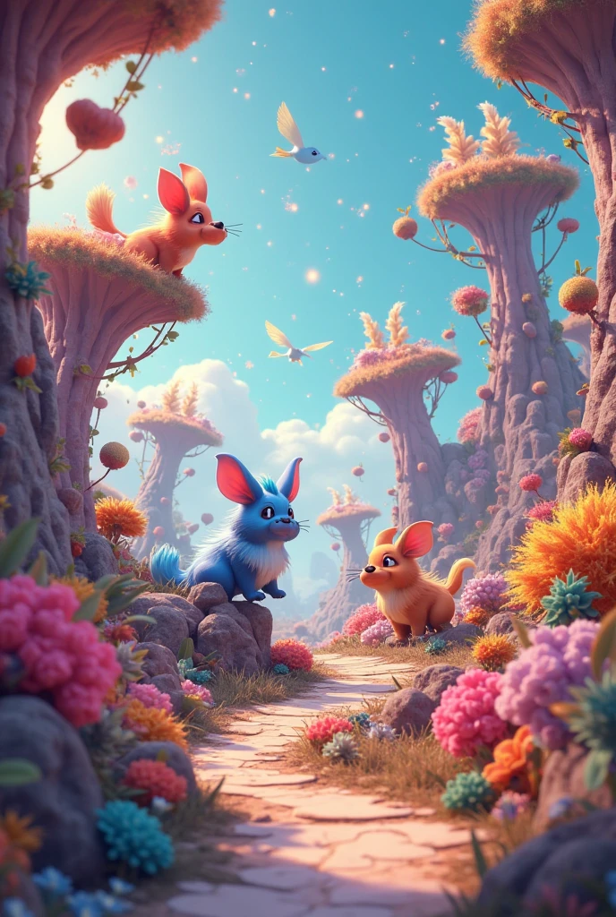 Create in the form of animation 