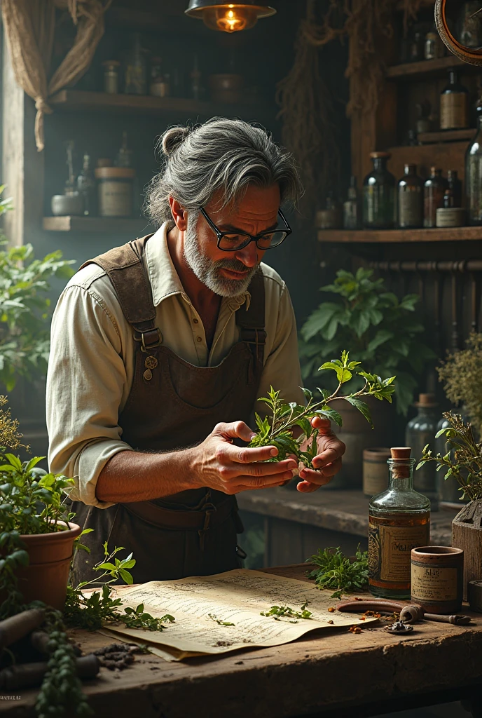 Apothecary : has “Interesting this 'cat's claw'... let's see what properties.”