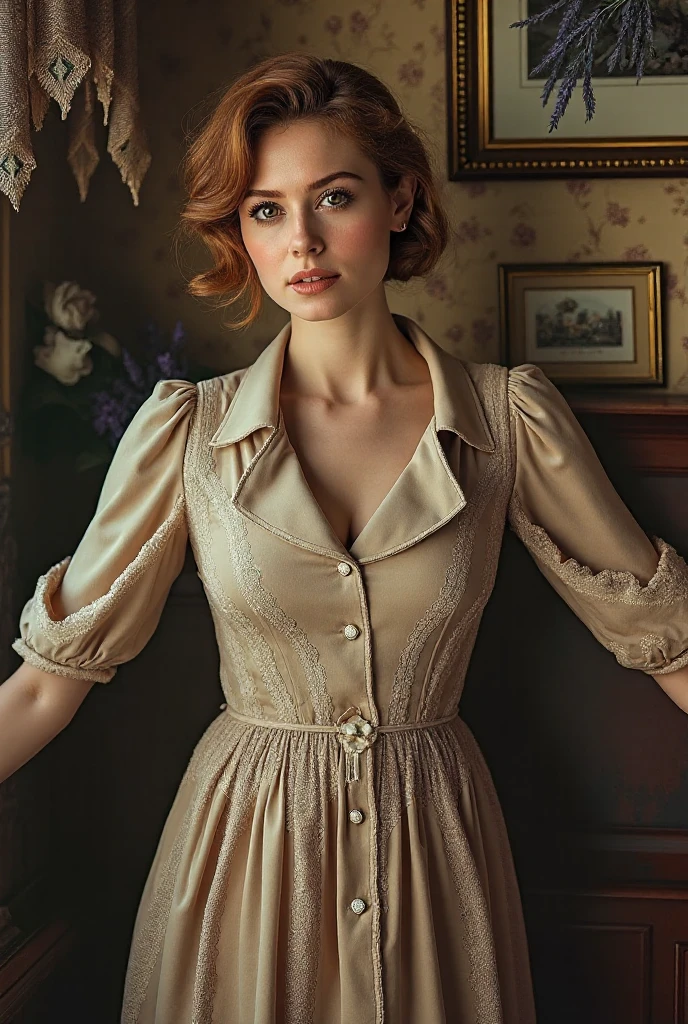 Vintage lady