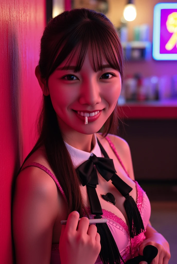 masterpiece, Highest quality, 8K、anime, 3d, casino、Beautiful night view、(Naked Cute Girls、kawaii:1.4、smile、 years old、Various hairstyles、pubic hair、、Open Stance:1.2)、(((Full nudity、Lowered pussy、Little Girl)))、(Realistic and detailed skin texture、Big beautiful eyes、A pair of rabbit ears:1.3、Ribbon Hairband、Fishnet tights、A bow tie、Bunny Girls 3 or more)、roulette、Slot Machines、Cocktail、Champagne bottle、((The characters are unique、Various hairstyles))、Laughter