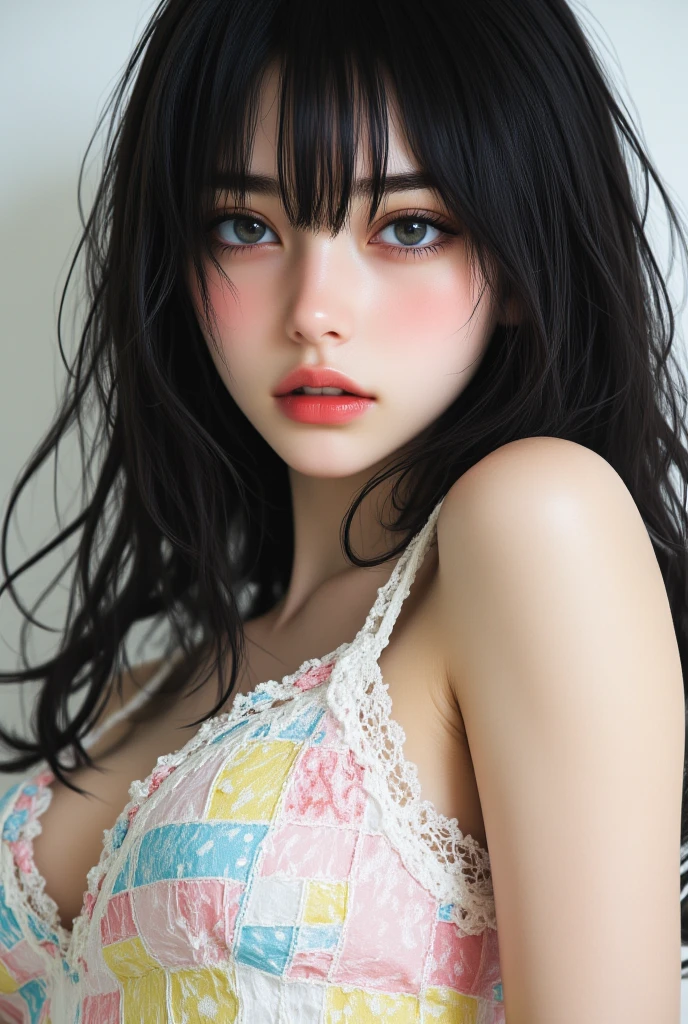 Natural big dick, black hair, blue eye, pink mouth, beautiful face
