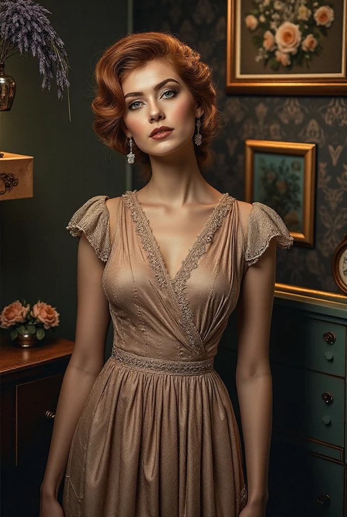 Vintage lady