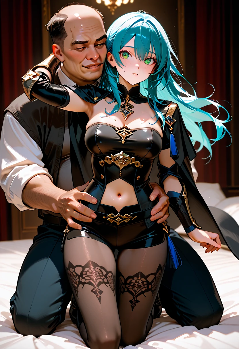 (best quality, masterpiece, uncensored, high quality, ultra detailed, extremely detailed CG, beautiful face, beautiful eyes, beautiful hair), solo, (1girl, (((dark green hair, gray inner, Hair Flaps, mega twintails)))), (((((armored dress, collar))))), (((((extremely awesome detailed deep-silky-healthy-lackwarm-foundational-baby face))))), nsfw, pussy, skindantation, hiqcgbody,(gleaming skin), (outdoors, alley:1.2), masterpiece,best quality,(size difference:1.4),(huge male necromancer,(monster:1.3),vampire standing:1.3), meatshield style and (1girl) and (monster sex), motion lines,(suspension,reverse suspended congress),(absurd stomach bulge), collar, chain,cum, penis, tears, small breasts, nipples,large insertion,teeth, bound, bdsm,rolling eyes, vaginal,bondage,navel, tongue, open mouth, crying with eyes open, pussy, ahegao, tongue out, spread legs, (legs up),restrained, testicles,fucked silly, cuffs, nude, black collar,veins,arms up, (eerie atmosphere, horror theme), suspenders, (extremely awesom e detailed and ribbon:1.3),(extremely awesome detailed deep-silky-healthy-lackwarm-foundational-soft-skin:1.1), (extremely awesome detailed gleaming skin), (extremely awesome detailed pretty face, extremely awesome detailed eyes, extremely awesome detailed shiny hair:1.2), (embarrassed, closed mouth:1.4), extremely awesome detailed dynamic lighting, extremely awesome detailed caustic, extremely awesome detailed deep shadows,(best quality, highres, absurdres, extremely awesome detailed CG unity 8K HDR wallpaper, perfect anatomy:1.1),(extremely awesome detailed realistic, extremely awesome detailed 3d:1.0)