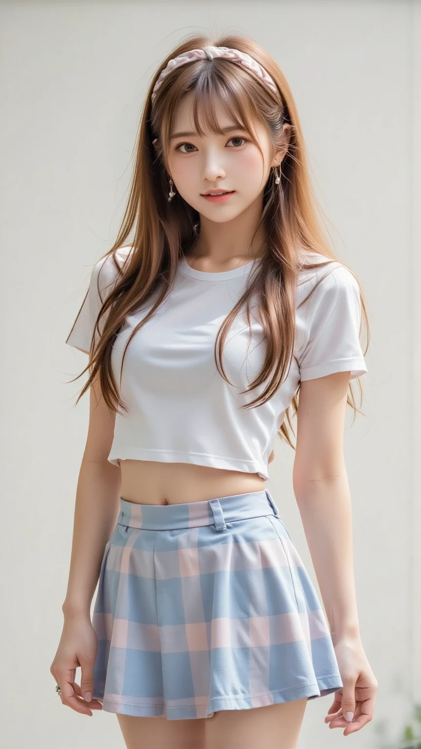 Scarlett ryder, 17 years old, brilliant blue eyes, short white skirt
