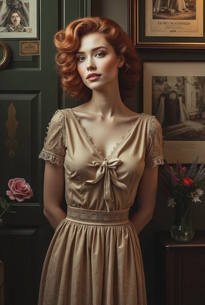 Vintage lady