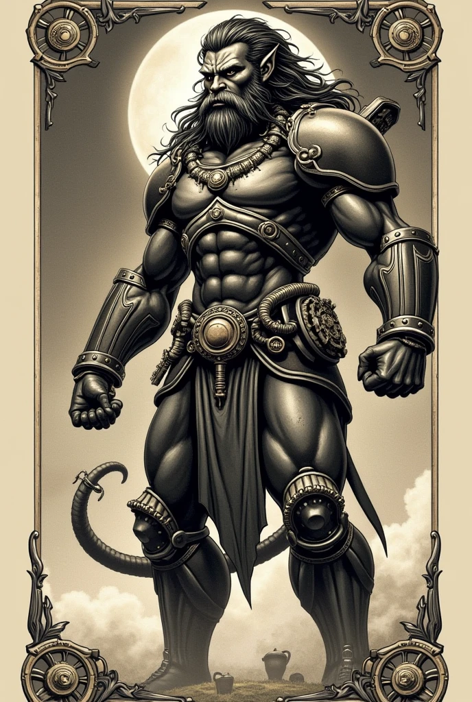 (Full Body) "Zodiac Sign Taurus the bull", Warlord is a ruthless and bloodthirsty tyrant who rules the Scorched Wastes with an iron fist. He is always looking for new ways to expand his power and conquer new territories. His army is one of the most feared in the galaxy, and his wrath is legendary.(Full Body)