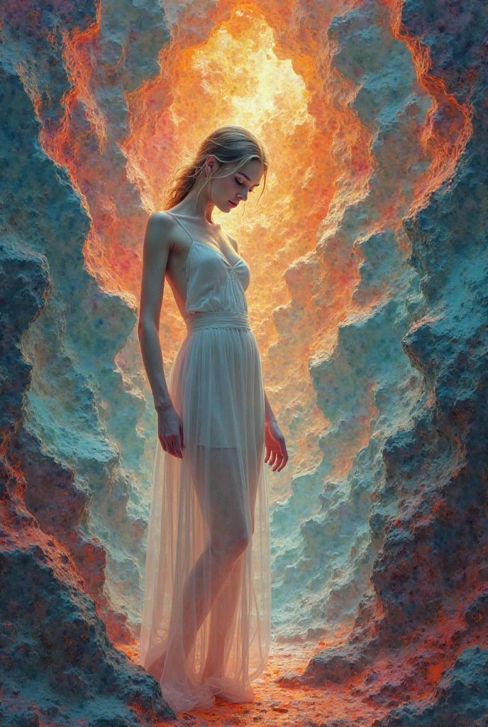 Do it with the geometric shapes in the background 