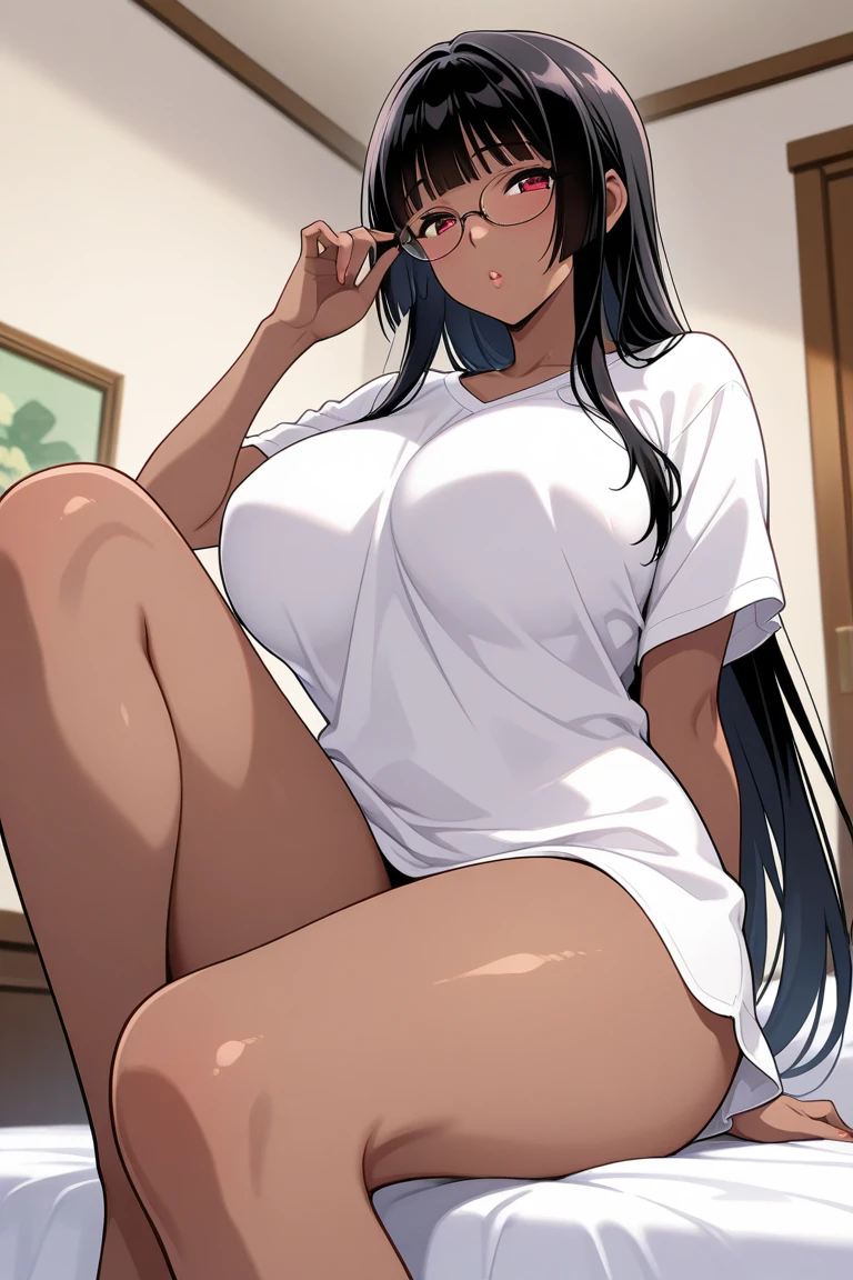 ((Highest Quality, 8k, Masterpiece: 1.3)), Slender Abs Emphasis Beauty: 1.3, Top Quality, Masterpiece, Ultra High Definition, (Photorealism:1.5), Raw Photo,:6# 1One Girl, bitch, (Black long Hair, swept bangs), Glossy Skin, Dramatic Lighting, Full Body, (Slender Abs Highlighted Beauties: 1.3), Sunny, Super Detail Face, Detail Eyes, ((underboob, white Micro Bikini: 1.3)), (Smile, :d), ((erect, Gigantic breasts: 1.7)), (show off nipple:1.4), looking away, (spread legs:1.5), pubic hair, panties aside:1.3, (pubic hair:1.7)、wetting pants:1.3, 商店街、女子高生、制服、マイクロビキニ