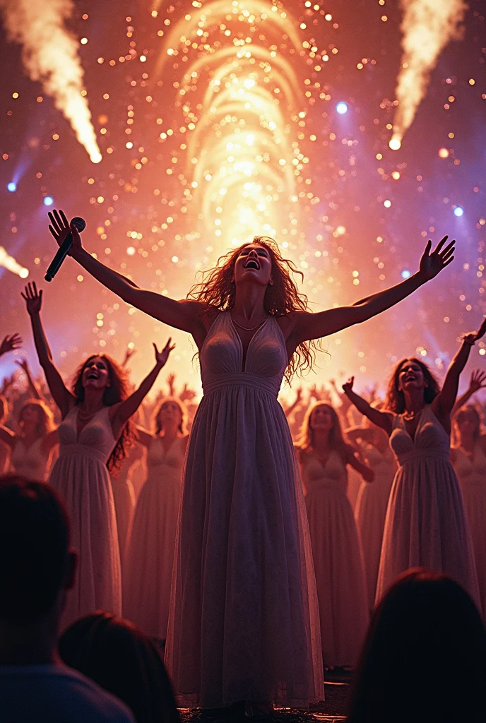 Create an exploding chorus