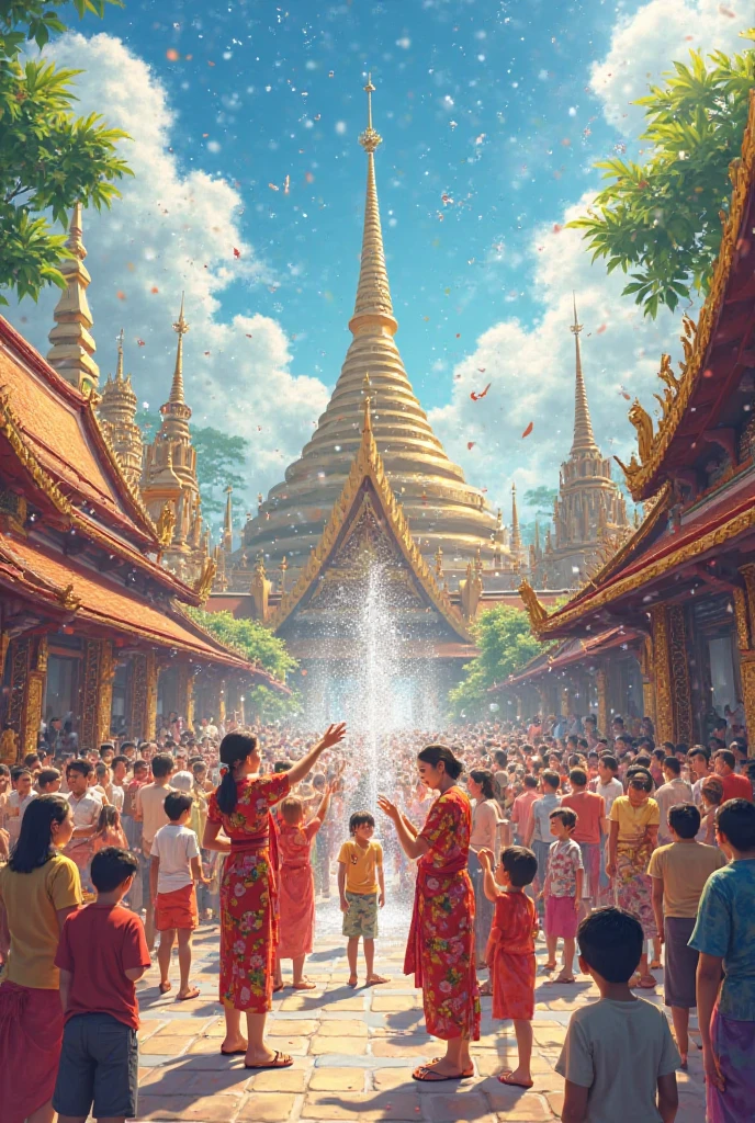 Songkran Happy New Year Wishes