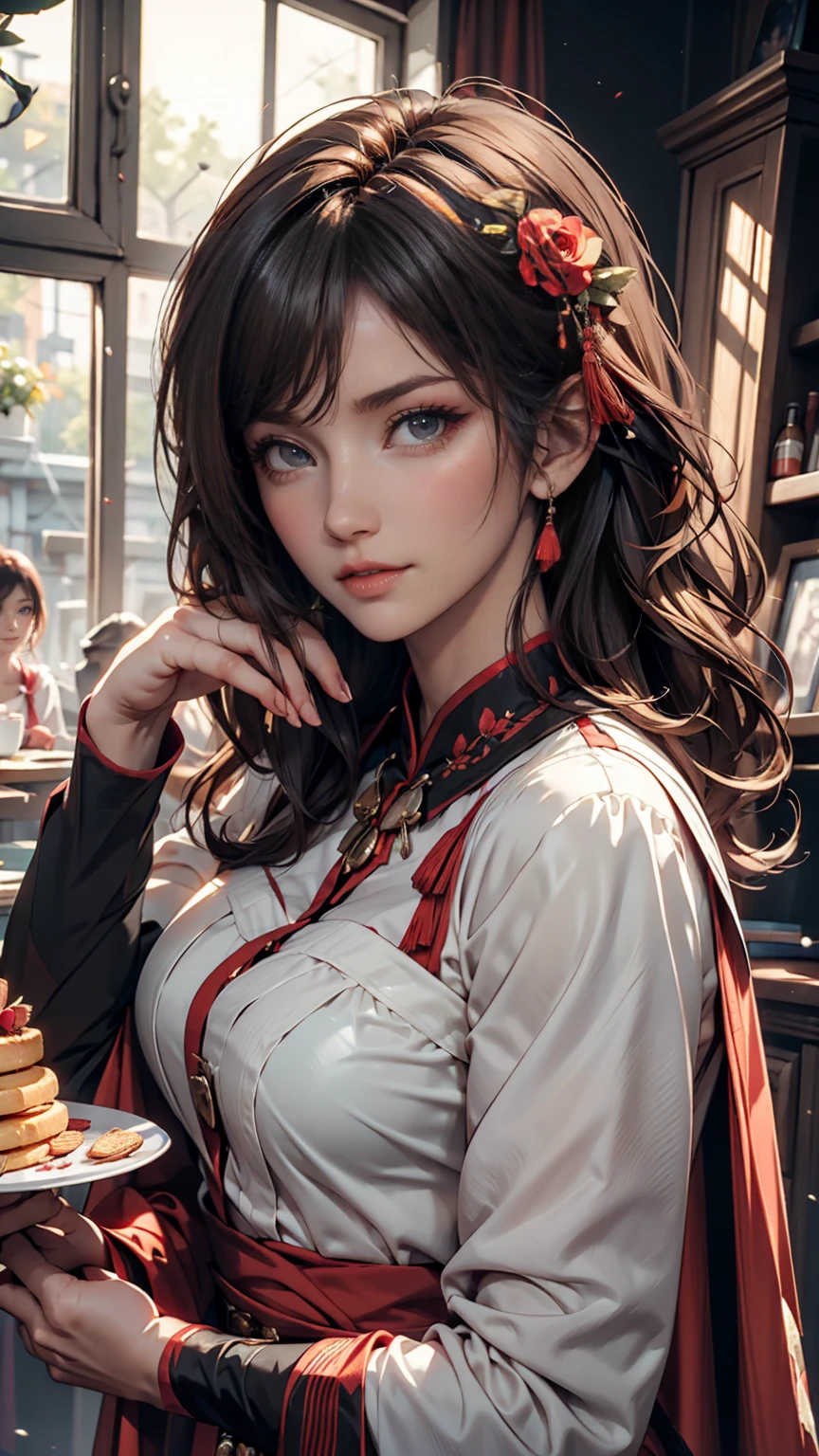 Bridesmaids,Bridesmaids cloak,Nguyen Gia,Pino Daeni,darkgem,dimwitdog,muscular oswolf antro, (detail face), (detail fluffy waffer)