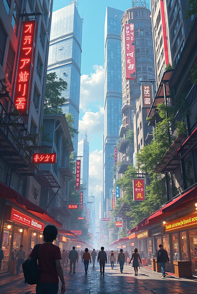 generate an image of urban style with urban aesthetics