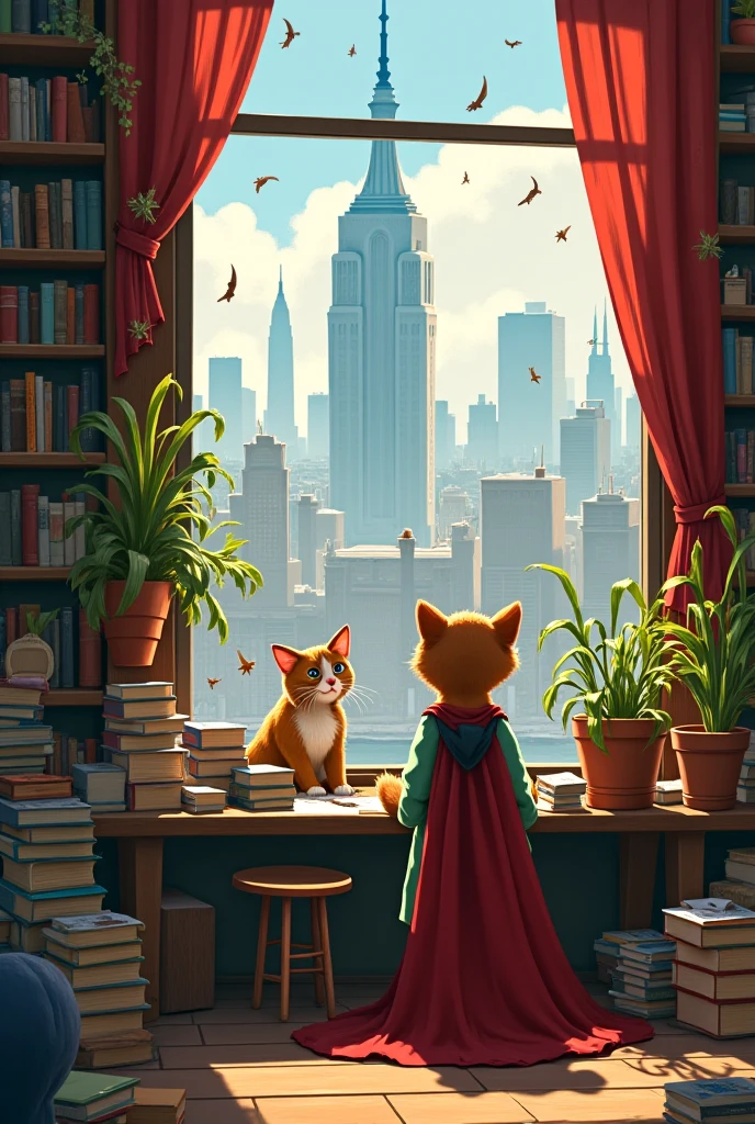 The Syndicate crumbles. The city breathes again. Liya opens a new art center for young strays, and Paws returns to his quiet bookstore—though his cape still hangs near the window, just in case.

Liya visits often. She always brings fish—and a knowing smile.