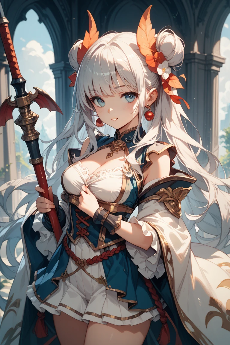 <lora:MadolcheQueenTiaramisu-06:0.9>, (extremely detailed:1.1),(highly detailed:1.1),(best quality:1.1),(masterpiece:1.1),  QueenTiaramisu, 1girl, solo, heart-shaped pupils, purple eyes, cleavage, duel monster, jewelry, grey hair, hair ornaments, dress, choker, bracelet, puffy sleeves, puffy short sleeves, crown, brown dress, cape, high heels, outdoors, walking, holding, scepter, (holding scepter), <lyco:GoodHands-beta2 (1):1.0>, nice hands, perfect hands