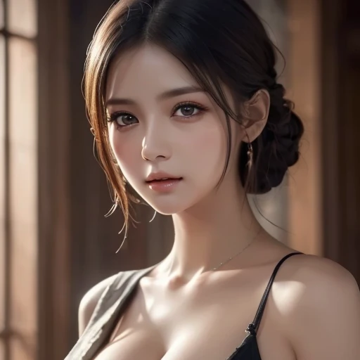top quality、Masterpiece、ultra high resolution、(Realism:1.4)、original photo、battle angel、large wings made of metal、White porcelain body、Acrylic transparent cover、white hair、shiny skin、1 robot girl、((Super realistic details))、Potrat、global illumination、shadow、octane rendering、8k、Super sharp、character rim light,huge 、Bare raw skin at cleavage、Intricate jewelry details、Double Z Gundam details、Hydraulic cylinder、small LED light、Highly intricate details、realistic light、purple eyes、radiant eyes、face camera、Neon details、cowboy shooting、futuristic headwear、About cyberpunk、、Naked trench (huge breasts:1.2),wet skin((rogue))cool atmosphere,shiny skin,big breasts, big breasts, M cup