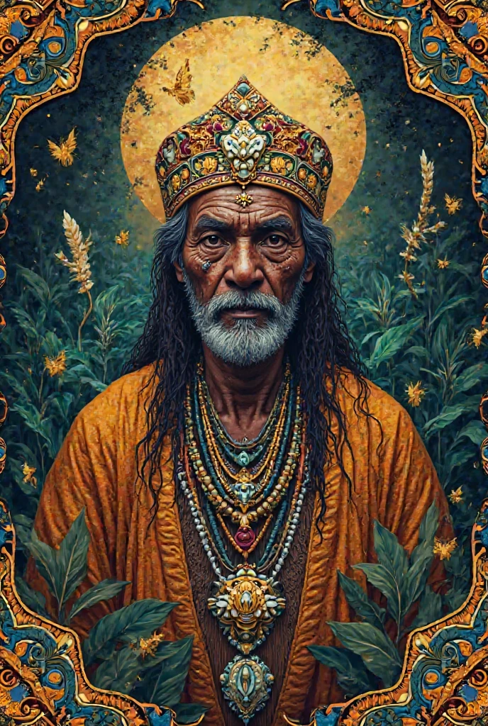 Orixá Omolu Aesthetic wallpaper 