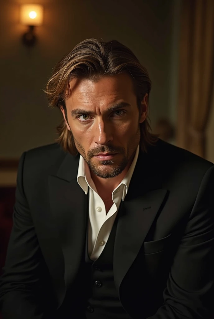 Mads Mikkelsen was interviewed for movie he was in,he was a hottie with muscles and flrit with woman in the club,and the interviewer said,"My cousin".And he started saying, "Hey,pretty girl,would you like to have sex with me?"(He got slapped in the face.)And he said,"That's the hardest role love ever played."