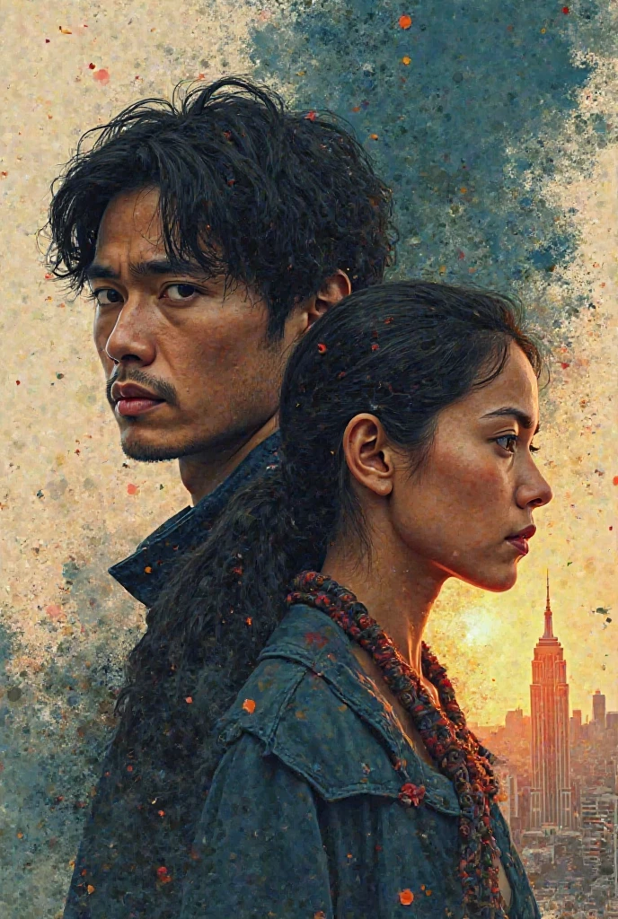 Poster of the story of two ren by Thach Lam