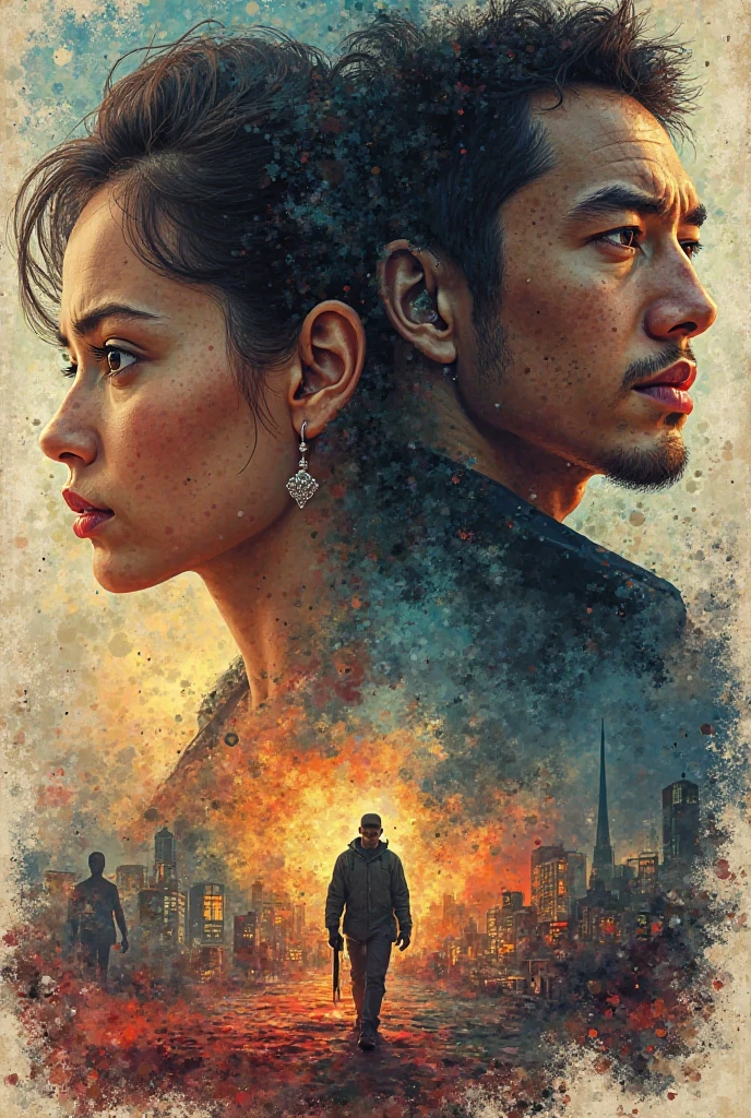 Poster of the story of two ren by Thach Lam