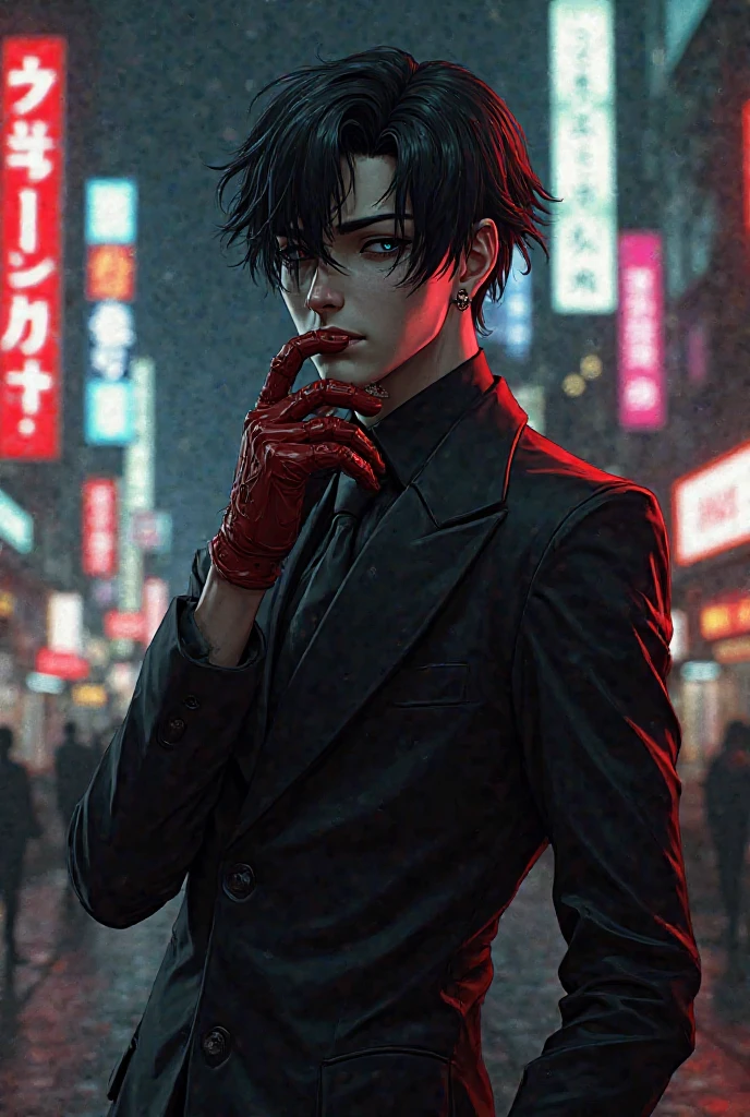 Can you draw a picture of Joker from Persona 5