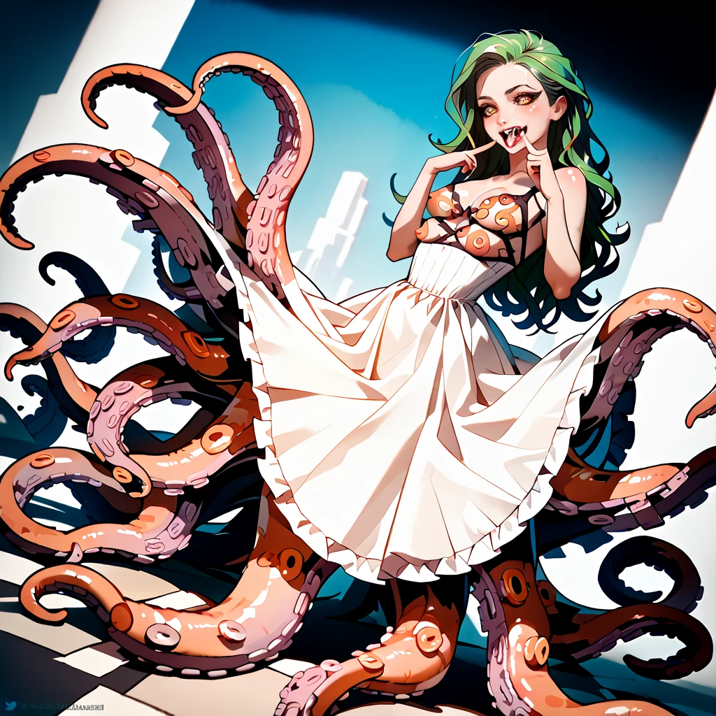 Double spiral tentacles