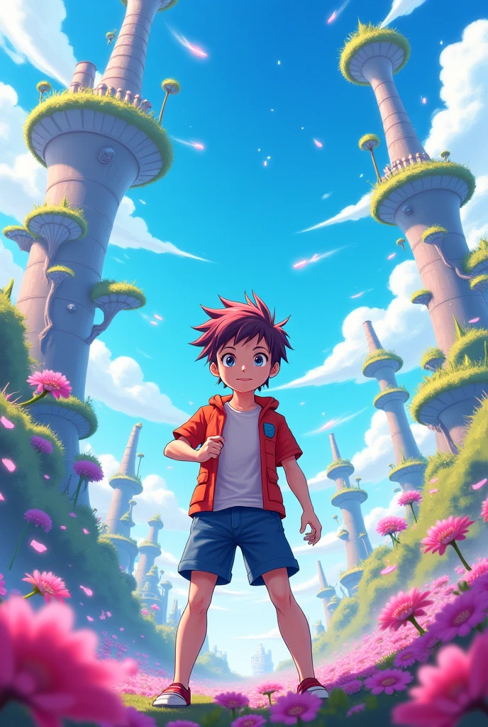 You could make this photo like an anime 