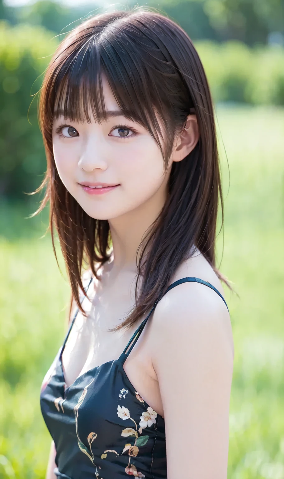 (software:1.8、masterpiece, highest quality),1 girl, alone, hyper Realistic, Realistic,Realistic, Looking at the audience, Light brown eyes:1.4,Brunette Short Bob Hair with highly detailed shiny hair, Brightly colored winter clothes, Lepangas:1.4), Outdoor, Mouth closed, Upper Body、big chest eye、eyelash、{Hugeな|big chest|Hugeなな|Mega} whole :2, chestの谷間:2、(((big chest eye、Short Bob Hair、Highlights from Students、Looking at the audience、She is very beautiful and cute、Show me your ears、Long neck、smile、Close your mouth and smile、Bangs and beautiful teeth)))、Ideal body type、(Norway covered in snow in winter)、美しいLong neck:1.4、(({Huge|big|Hugeな|Mega} chest, chestの谷間:2、Upper Bodyは服を着ていない:1.6))、(((Portraiture:2)))、Perfect Anatomy