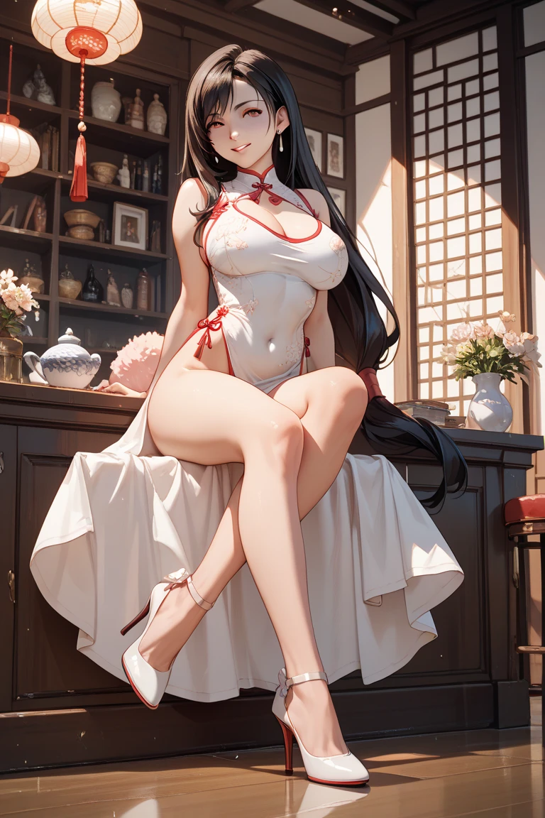 Amazing Chitanda Eru, There is only one beautiful girl,purple eyes, black hair, Naturally straight hair, straight bangs, extremely refined,adult face,lips open,flowing long hair,Peerless beautiful girl, dreamlike,Slim,soft, (Sensual), (kawaii), Dream quality,On the lake,White transparent nightdress,camel toe,no underwear,side breasts,showing areola,Bare thighs,bare shoulders,Clavicle exposed,bare neck,groin,barefoot,bare breasts,ultra high resolution, (masterpiece:1.2, best quality), (Exquisite and beautiful eyes: 1.2), (Beautiful and delicate face)