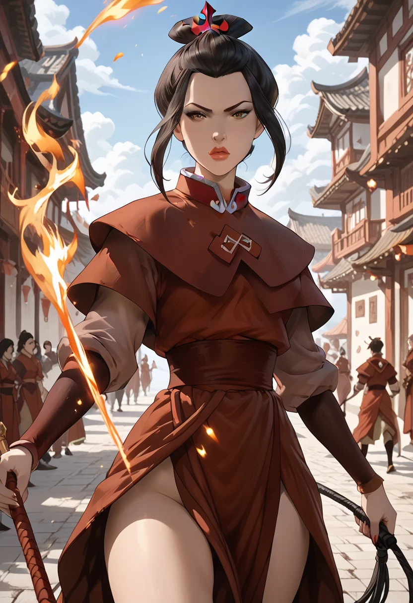 Nsfw, Princess Azula, thighs, revealing, fire whip