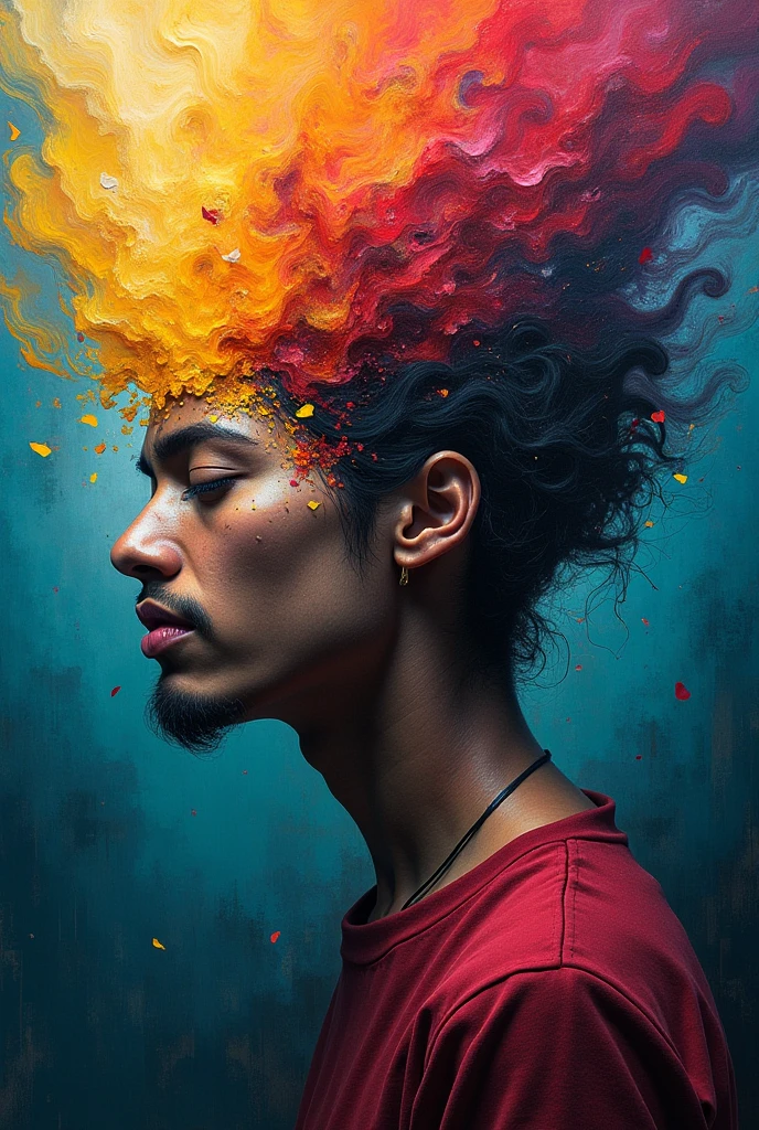 Image of addictions with color theory 