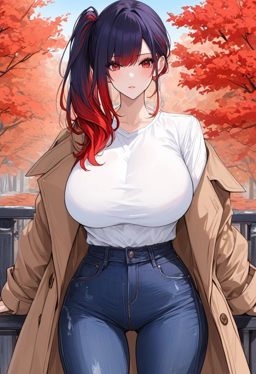 [nakano nino, pink hair, butterfly hair ornament, black cardigan], 1girl, anime girl, anime, girl, 2d girl, 16y, (fullbody), blue eyes, blush, cleavage, Solo, Slim, Big breasts, large Breasts, sfw, cowboy shot, Tight Shorts, low waist shorts, upshorts, outdoors, night background, looking at viewer, darker shadows, (((shorts))), (((thigh gap))), (((lowleg shorts))),