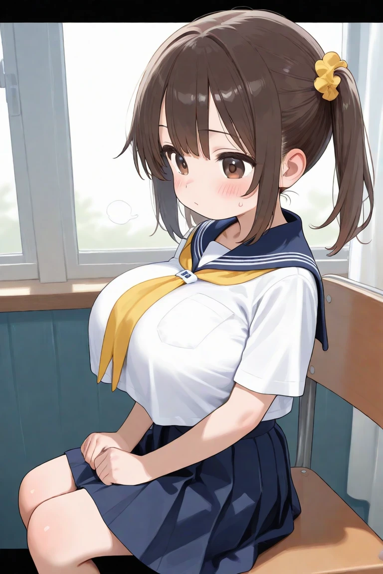 nsfw,(high resolution,Best aesthetic),(Solo focus, (1girl),(idolmaster), (((yuki hinekawa))), (20year old, Beautiful Girl), (double teeth),(beautiful dark green eyes beautiful brown hair)))), ((long straight hair)), (Wet hair), (Wet skin), ((Sweat)), ((steam)), (flat-chest,large breasts), (slender), (blackand orange colour baseball cap),(((black and orange colour baseball uniform))), (See-through),((Open your clothes)), ((Pubic black hair:1.5)),(open mouth),((Tongue out)),(Spread legs),(spread pussy),(one eye closed),(((Black Gloves))),(((background locker room))),